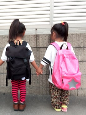 「キッズダンス」｜「アイテム（ブーツ）」を使った、aiyanさん（キッズ・100cm）の秋コーディネート