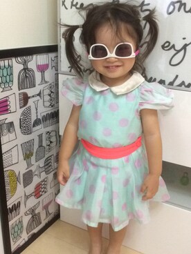 ayaさん（キッズ・90cm）の夏コーディネート