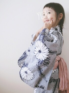 yuuuさん（キッズ・90cm）の夏コーディネート