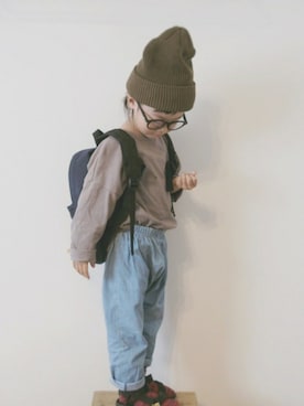 yuuuさん（キッズ・90cm）の秋コーディネート