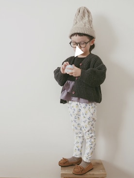 yuuuさん(キッズ・90cm)の冬コーディネート