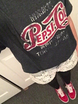 「Aeropostale（エアロポステー）のアイテム（デニムパンツ）」を使った、Melさん（レディース・168cm）の秋コーディネート