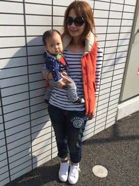 ひろちゃん&にいなさんのコーディネート