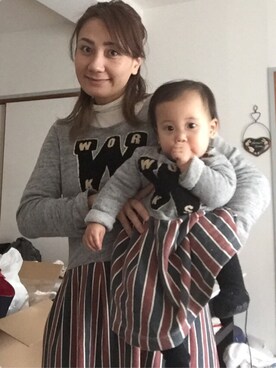 ひろちゃん&にいなさんのコーディネート