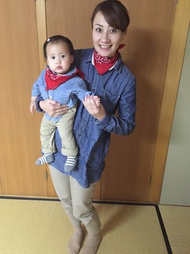 ひろちゃん&にいなさんのコーディネート