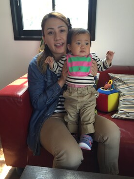 ひろちゃん&にいなさんのコーディネート