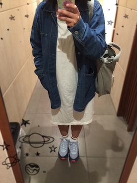 「ハデ色」｜「アイテム（ジャケット/アウター）」を使った、ayari*さん（レディース・151cm）の春コーディネート