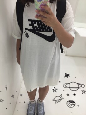 「tiptop」｜「アイテム（バックパック/リュック）」を使った、ayari*さん（レディース・151cm）の夏コーディネート