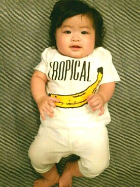 hima♬*ﾟさん（キッズ・70cm）の夏コーディネート