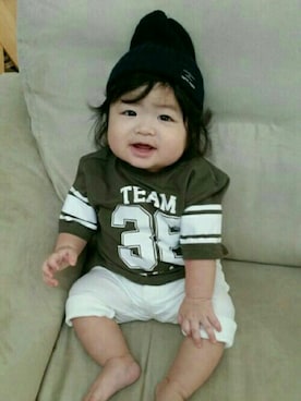 hima♬*ﾟさん（キッズ・70cm）の夏コーディネート