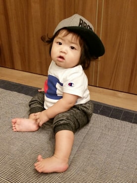 hima♬*ﾟさん（キッズ・70cm）の秋コーディネート