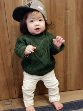 hima♬*ﾟさん（キッズ・70cm）の秋コーディネート