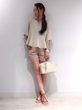 SAKI TAKAYAMAさん（レディース・164cm）の春コーディネート