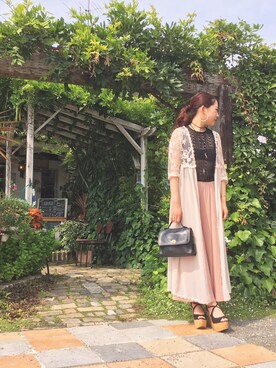 「Lily Brown」｜「アイテム（その他）」を使った、Hiromiiiさん（レディース・158cm）の夏コーディネート