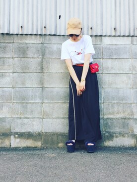 Hiromiiiさん（レディース・158cm）の夏コーディネート