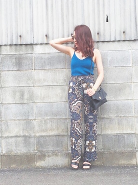 Hiromiiiさん（レディース・158cm）の夏コーディネート