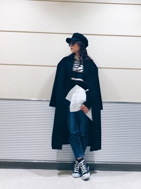 Hiromiiiさん（レディース・158cm）の冬コーディネート