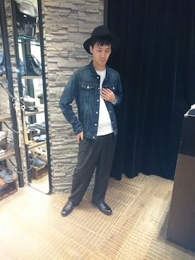 「ユニオンステーション」｜「アイテム（ブーツ）」を使った、ユニオンステーション　流山おおたかの森S・Cさん（メンズ・170cm）の夏コーディネート