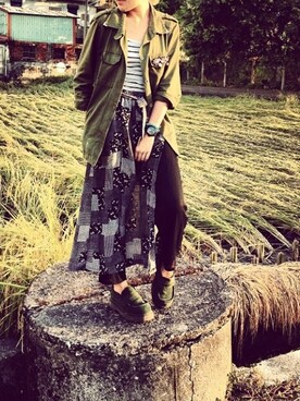 發芙虫枼　さんのコーディネート