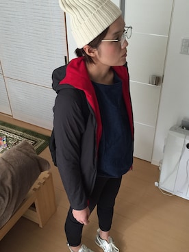 「ARC'TERYX（アークテリクス）のアイテム（その他アウター）」を使った、mamikohuuさん（レディース・166cm）の冬コーディネート