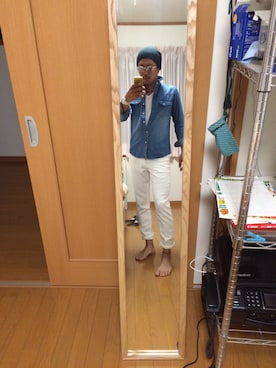 「親父」｜Shuki.さん（メンズ・170cm）の秋コーディネート