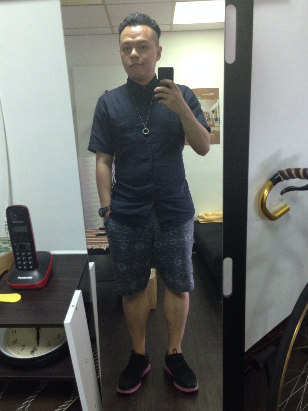 「HAVOC Ltd.のHavoc x PureSoul  silver designed Ring （リング、シルバー系）」を使った、George さん（メンズ・168cm）の夏コーディネートの1枚目の写真