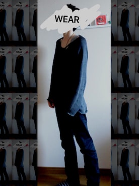 「N.HOOLYWOOD（N.ハリウッド）のアイテム（タンクトップ）」を使った、Izuさん（メンズ・175cm）の春コーディネート