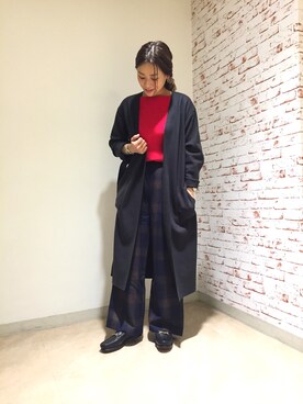 Mayu Yokouchiさん(レディース・162cm)の秋コーディネート