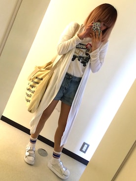 「HVC（エイチブイシー）のアイテム」を使った、k_kさん（レディース・160cm）の春コーディネート