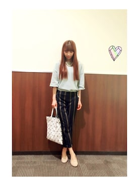 「おめかしコーデ」｜sarryさん（レディース・160cm）の春コーディネート