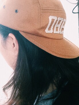 「OBEY」｜「アイテム（バックパック/リュック）」を使った、よさん（レディース・163cm）の夏コーディネート