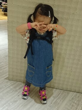 ぽんさん（キッズ・90cm）の秋コーディネート