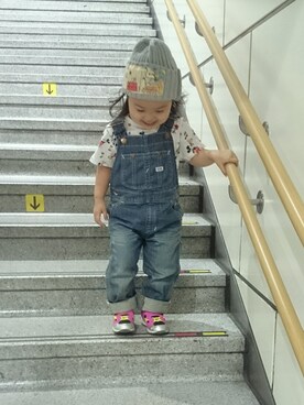 ぽんさん（キッズ・90cm）の秋コーディネート