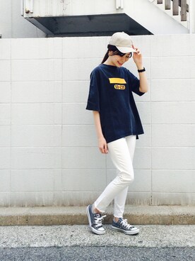 あかいけまいさん（レディース・157cm）の春コーディネート