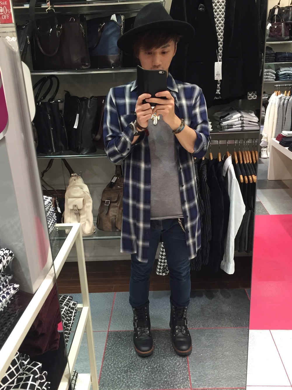 「ロング丈コーデ」｜「AVIREXのavirex/アヴィレックス/BOOTS/ブーツ/YAMATO/ヤマト（ブーツ、ブラック系）」を使った、knightさん（メンズ・170cm）の夏コーディネートの1枚目の写真