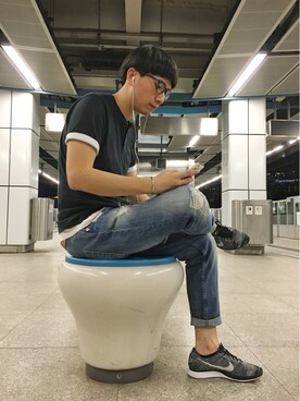 「MONKI」｜Ansonpさん（メンズ・170cm）の秋コーディネート