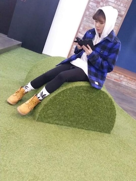 「ESPIONAGE（エスピオナジ）のアイテム」を使った、ㄹㅅさん（レディース・158cm）の春コーディネート