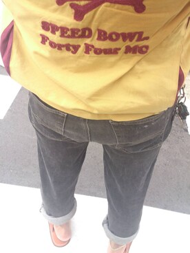 「ARMANI（アルマーニ）のアイテム（パンツ）」を使った、水牛botさん（メンズ・166cm）の夏コーディネート