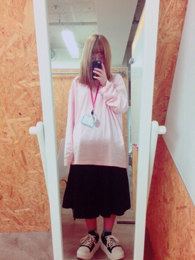 「原宿」｜定森桃佳さん（レディース・154cm）の秋コーディネート