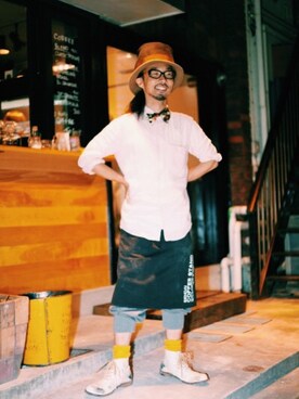 「SENDAI COFFEE STANDのアイテム（その他、その他）」を使った、HIGHCOLOR.Hさん（レディース）の冬コーディネート