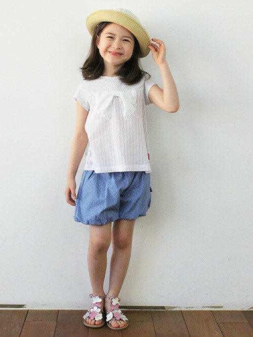 シエラちゃん Ribbon Hakka Kids 六本木ヒルズ店 Hakka Kidsのtシャツ カットソーを使ったコーディネート Wear