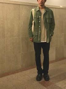 AURALEE ファティーグジャケット 軽く羽織れるオーラリーのファティーグジャケット。。。 | andPheb