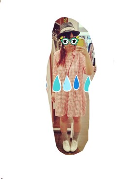 まるさん（レディース・165cm）の夏コーディネート