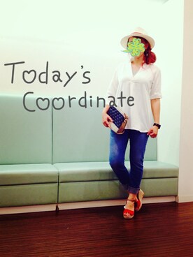 まるさん（レディース・165cm）の夏コーディネート