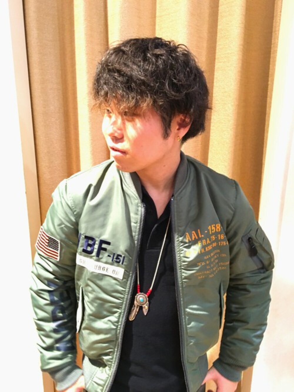 AVIREX（アヴィレックス）の「【Kid's/キッズ】SH MA-1 USS