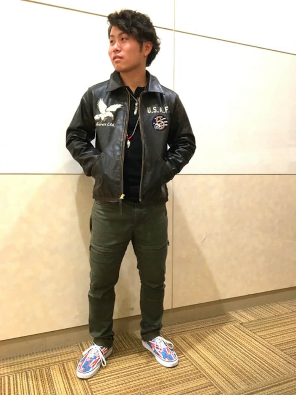 AVIREX COW VINTAGE SUKA JACKET 革ジャン AVIREX（アヴィレックス）の「カウ ヴィンテージ スカ