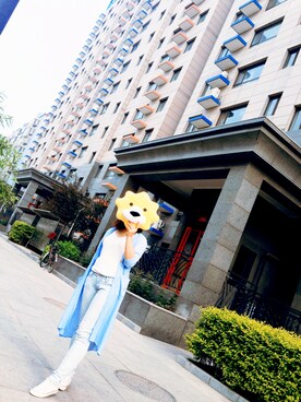 「LiVES（ライヴズ）のアイテム」を使った、__我想我是疯了さん（レディース・166cm）の春コーディネート