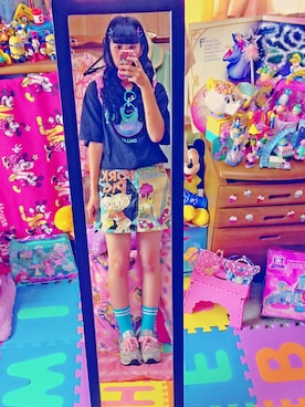 「アイテム（スカート、その他）」を使った、ゆうみんさん（レディース・166cm）の夏コーディネート