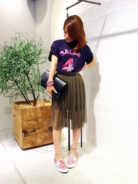 megさん（レディース・155cm）の夏コーディネート