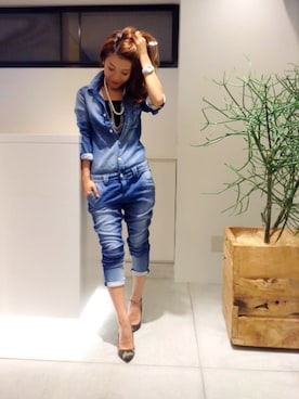 megさん（レディース・155cm）の秋コーディネート